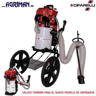 Carro + Aspirador Cifarelli V1200S