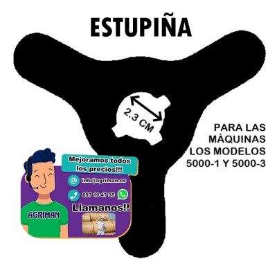 GOMA DE ESTRELLA RVE-003 ESTUPIÑA