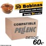 Caja 30 BOBINAS DE HILO COMPATIBLE PELLENC 200m