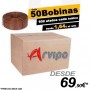 CAJA DE 50 BOBINAS DE 90M. ORIGINALES ARVIPO (DESDE 69,90+IVA)
